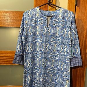 Coolibar Oceanside Tunic Dress UPF 50+  NWT size M